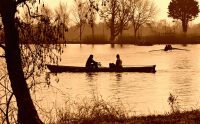 serene canoe