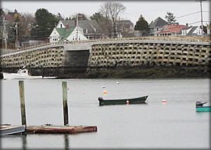 Bailey Island crib-stone bridge