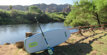 SUP on Salt River, Arizona
