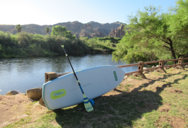 SUP on Salt River, Arizona